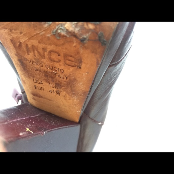 Fabulous stunning Vince oxblood boots - Picture 7 of 8
